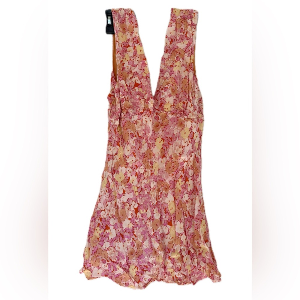 Le Lis Pink and Orange Floral Dress